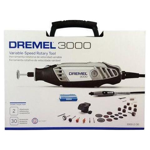 Dremel 3000 2/30 Rotary Tool Pro Kit - Goldpeak Tools PH Dremel Dremel 3000 2/30 Rotary Tool Pro Kit - Goldpeak Tools PH Dremel